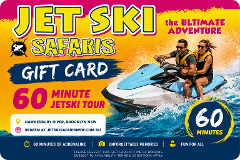 1 Hour Jet Ski Tour - Gift Card