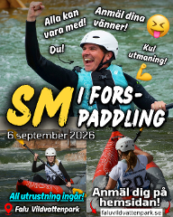 SM i forspaddling för alla - 6 september 2026