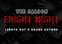 The Saloon - Lights Out & Scare Actors!