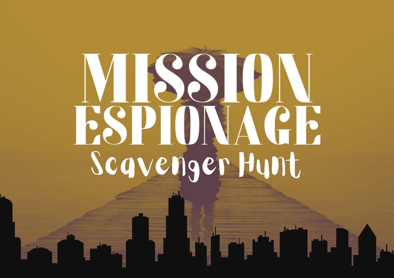 Mission Espionage - Outdoor Scavenger Hunt