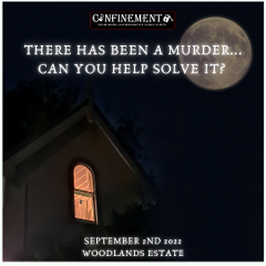 Woodlands Murder Mystery Nights - Fri 2 Sept 2022
