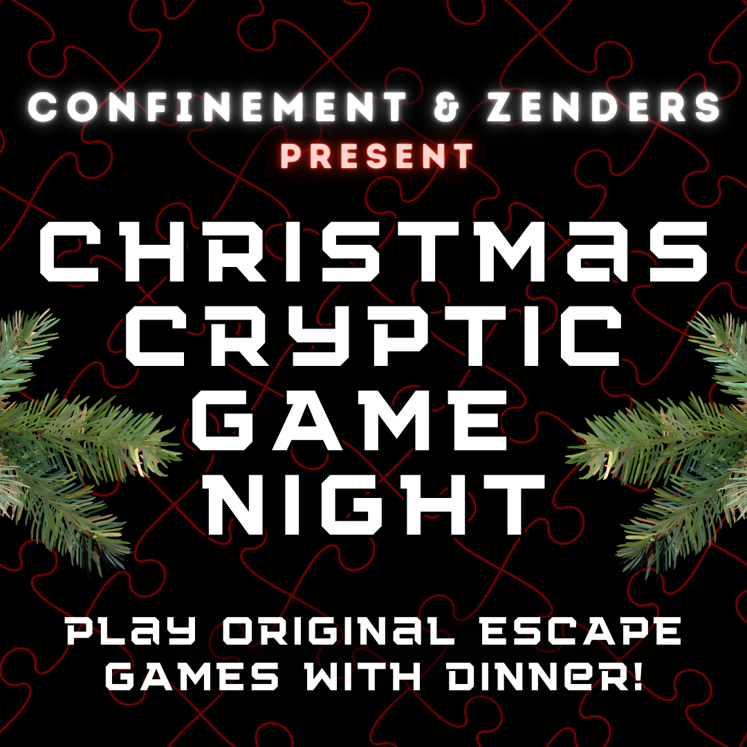 Christmas Cryptic Game Night & Dinner - Sat 09 December - Confinement ...