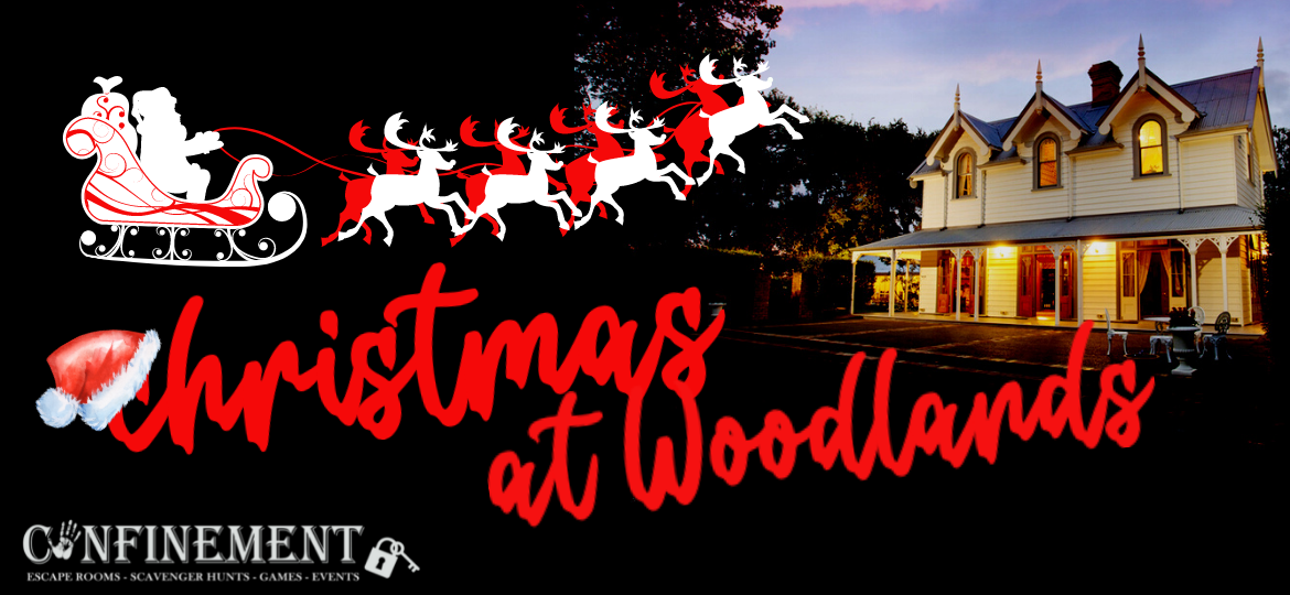 Christmas Mystery At Woodlands | 6.00pm Start followed by Dinner at 8.00pm | Various dates available! 