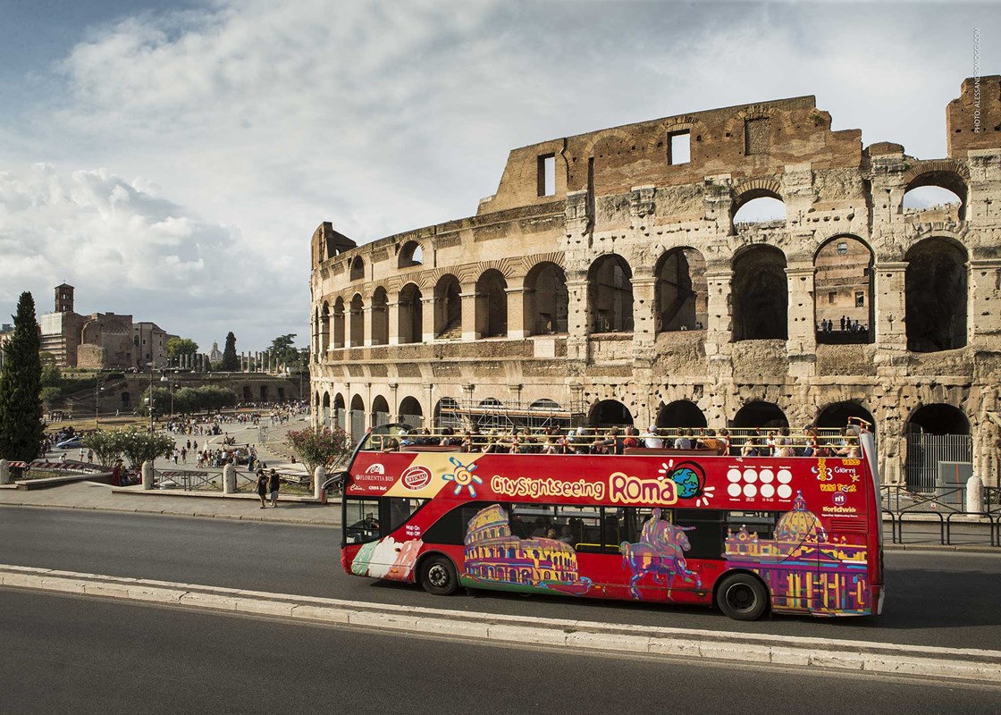 ROME : Hop on Hop off bus 72h