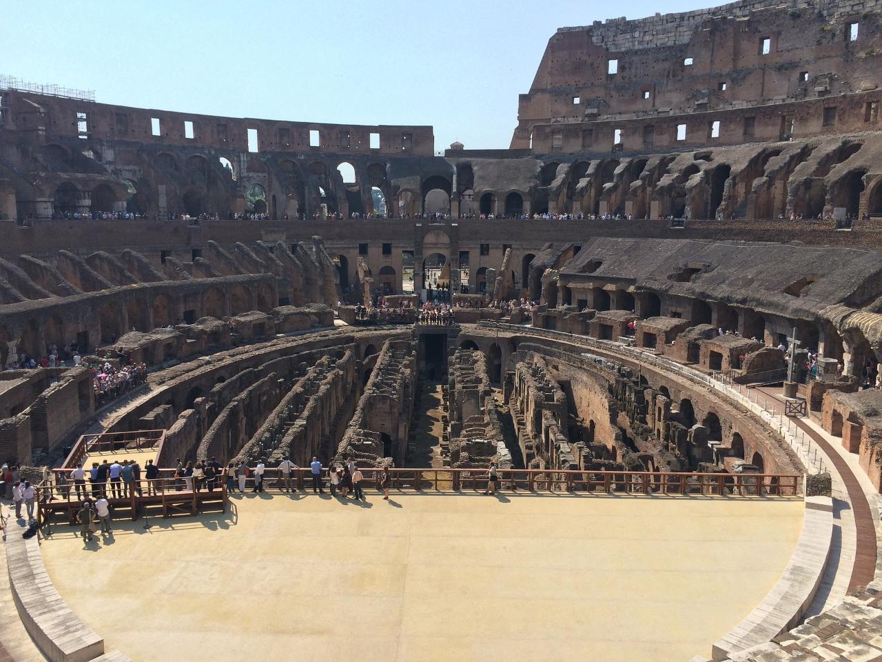 The Colosseum undergrounds: Guided tour with fast access by Gladiator's arena door 