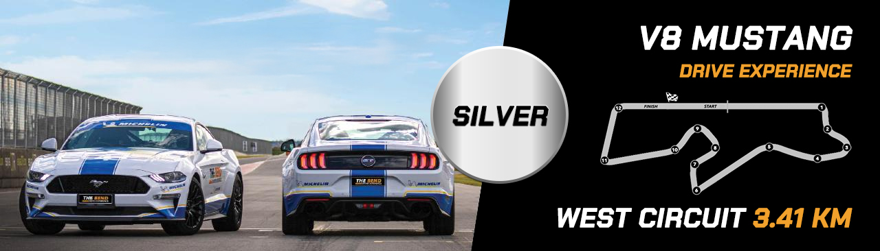 Experience Packages - SILVER (V8 Mustang) - Gift Voucher (3 years)