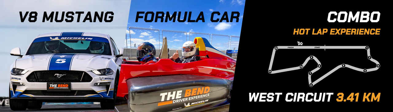 Formula Car Hot Laps and V8 Mustang Drive Combo