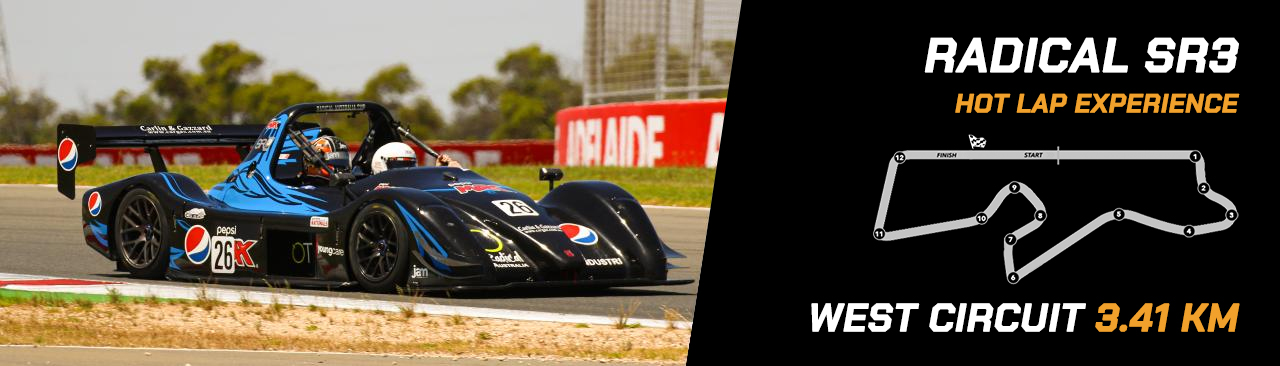 Hot Lap Experience - Radical SR3 Race Car - Gift Card (3 year)