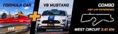 Hot Lap Experience - Formula Car and V8 Mustang Combo