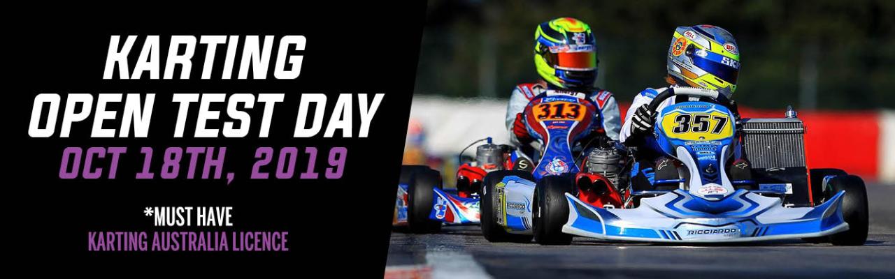 Go Kart Open Practice Day