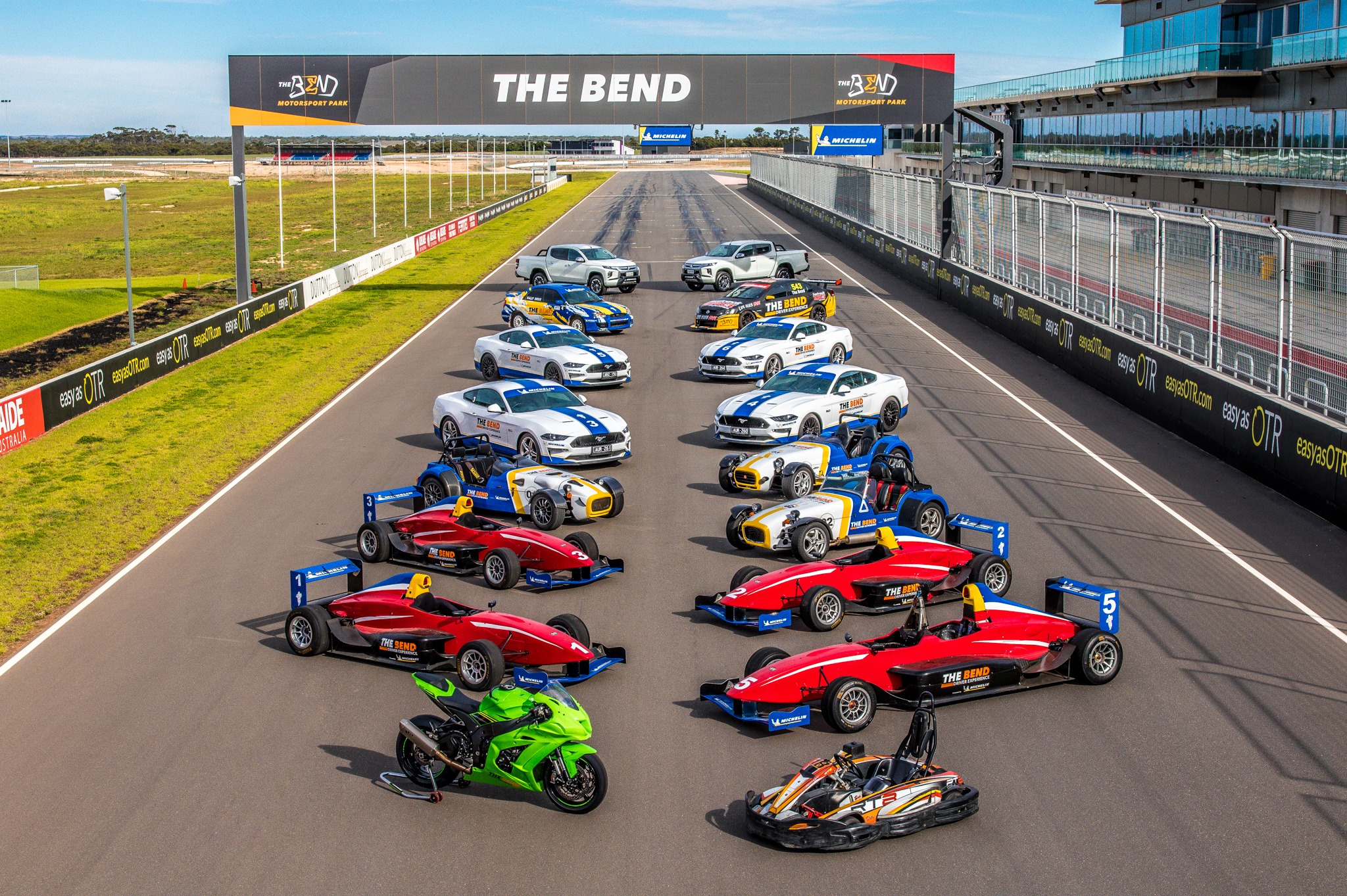 Go-Karting at The Bend Motorsport Park, Tailem Bend