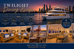 Broadwater Twilight Dining - Gold Coast Buffet Dinner Cruise
