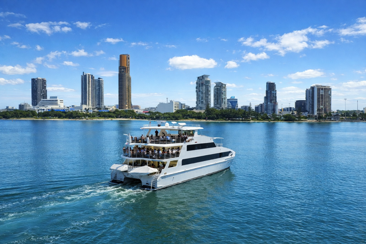 Coastal Lunch Escape - Gold Coast Daytime Dining Cruise