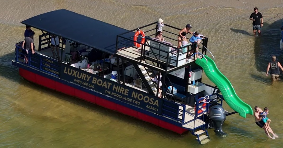 SLIDE - 16 PERSON Boat  - FULL DAY   