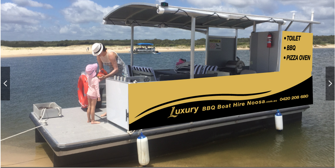 BROADWATER - 6 Hours: 8 Person Luxury Pizza/BBQ Pontoon Boat - With Toilet