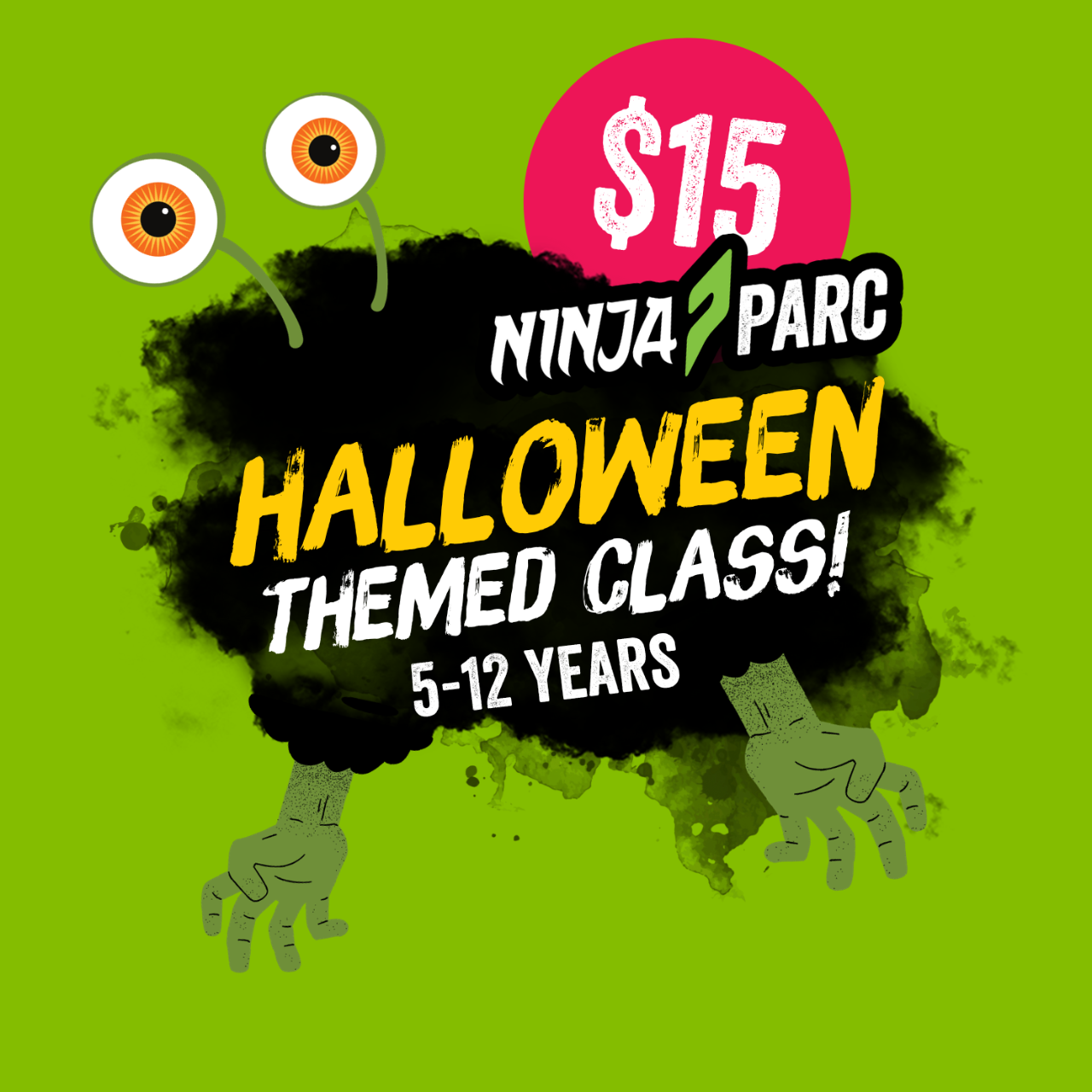 Ninja's Halloween Class