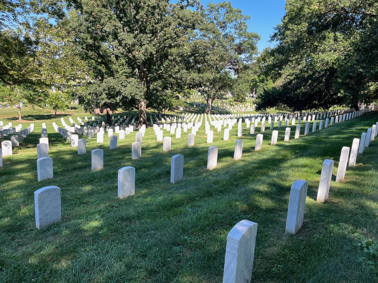 Visite du cimetière d’Arlington en français