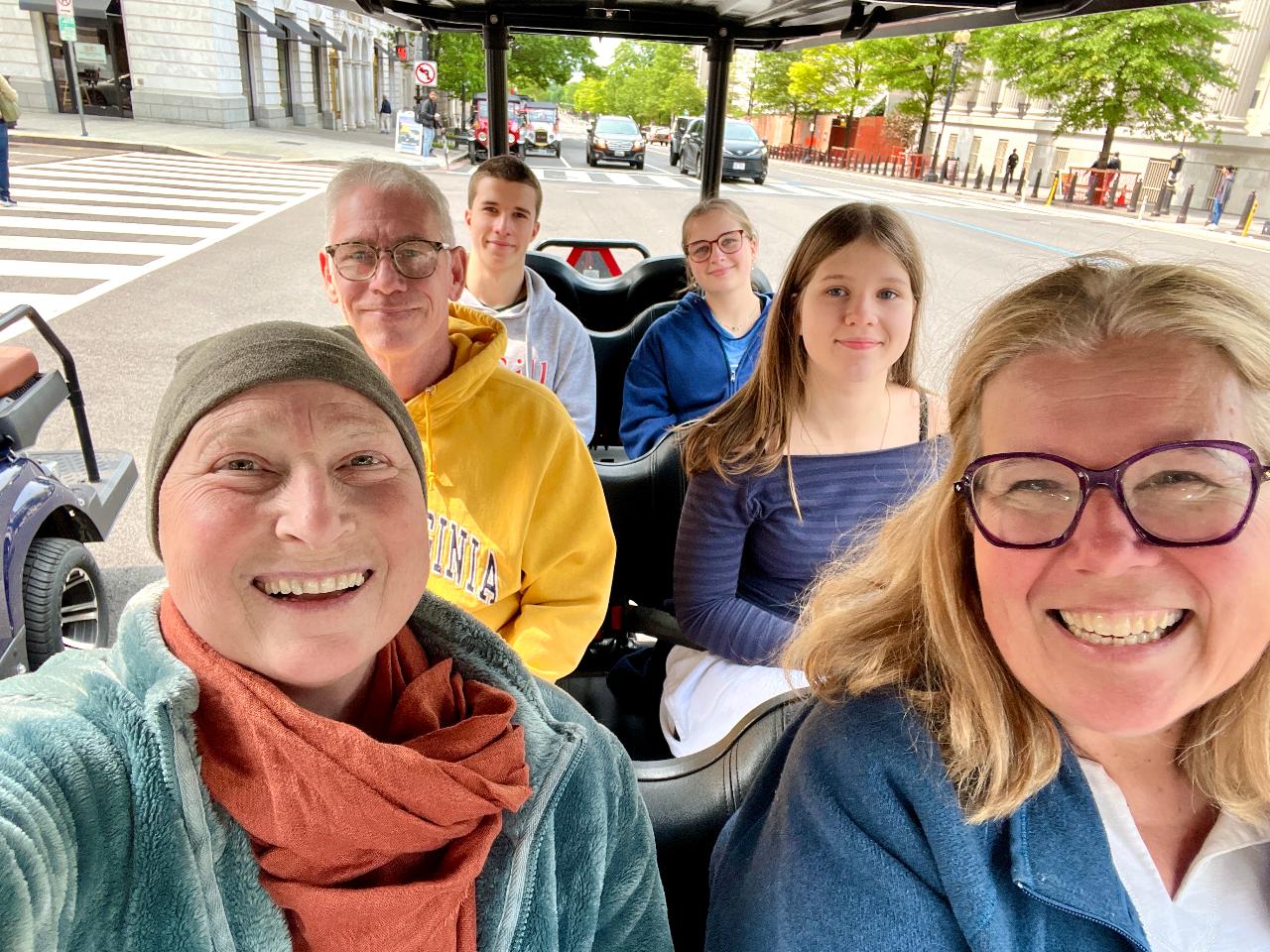 WASHINGTON À LA CARTE EN GOLF CART 