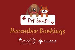 Pet Santa at Richmond Marketplace 2024