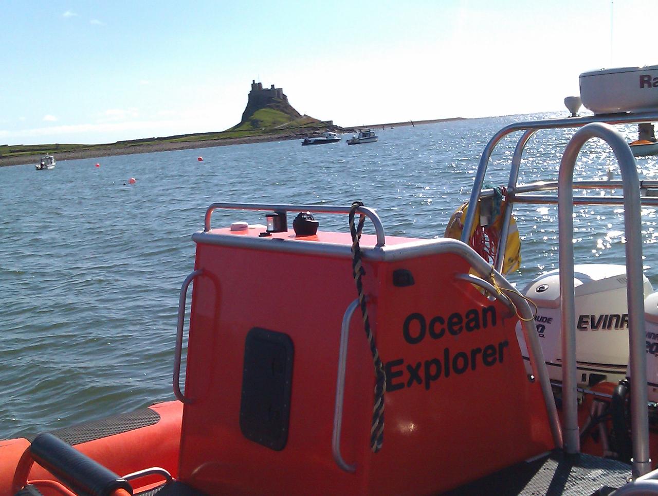 HOLY ISLAND WITH OCEAN EXPLORER