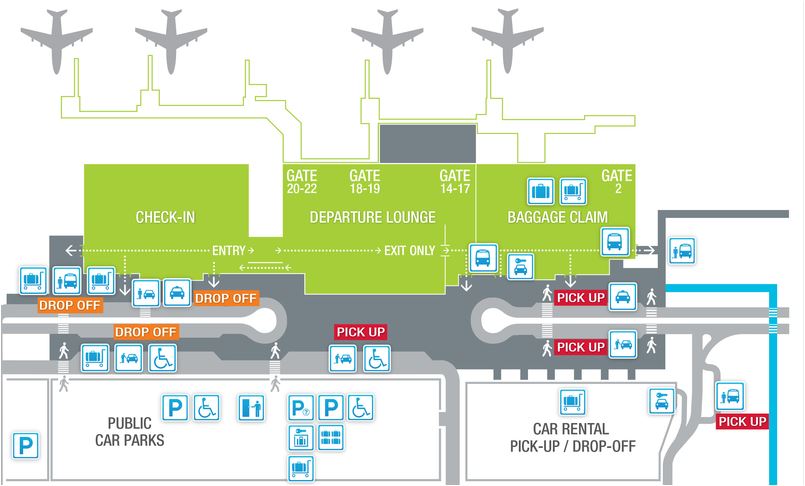 Airport - Cairns City, Shared Shuttle Bus