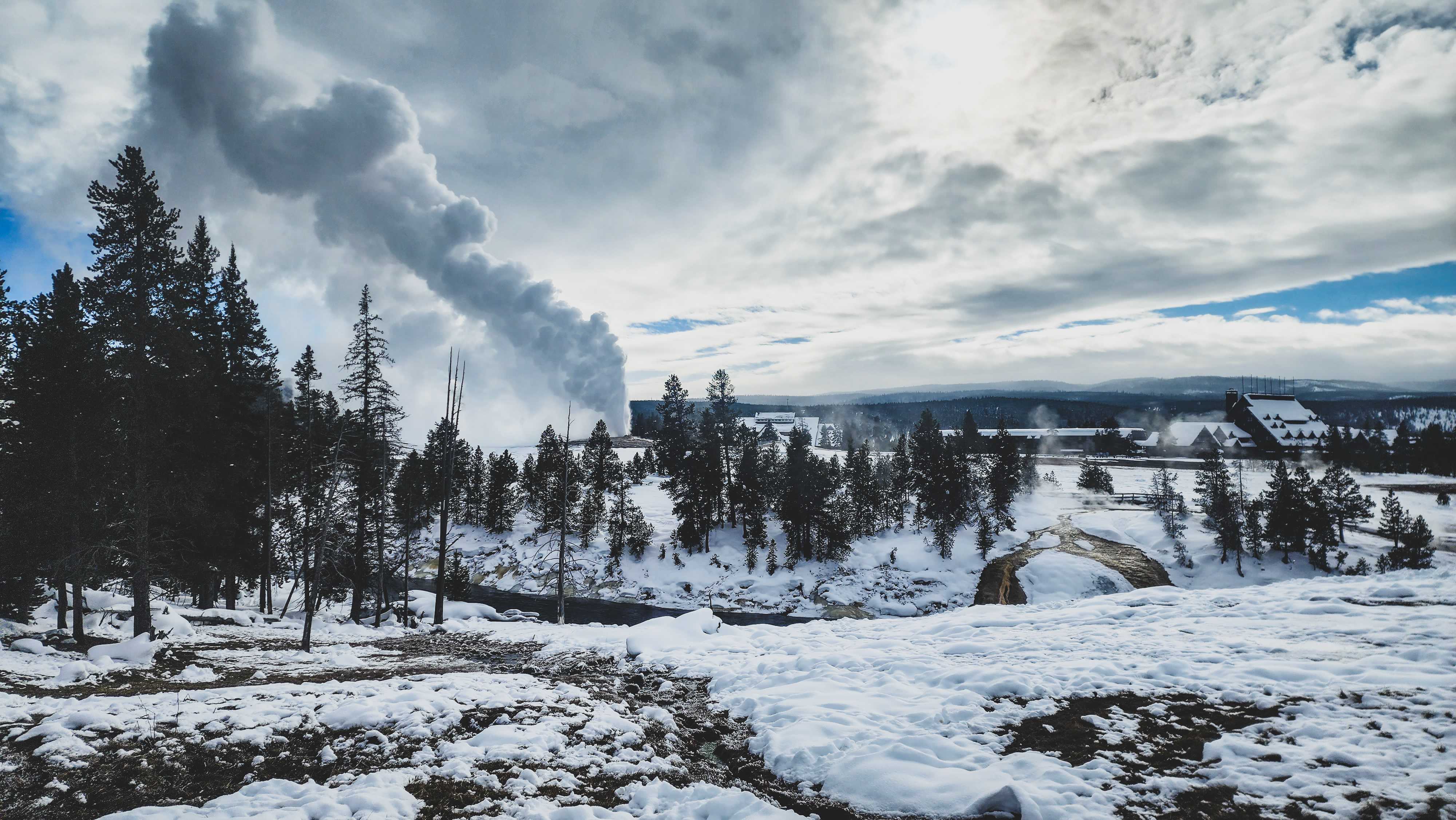 6-Day Yellowstone National Park Winter Wonderland Lodging Tour from Bozeman | Max 13 Small Group