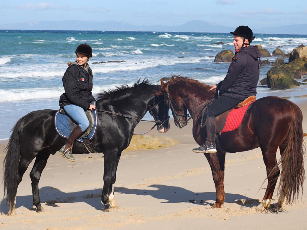 Horseback Riding PLAYA BLANCA Tangier 1 hour Mnar CASTLE