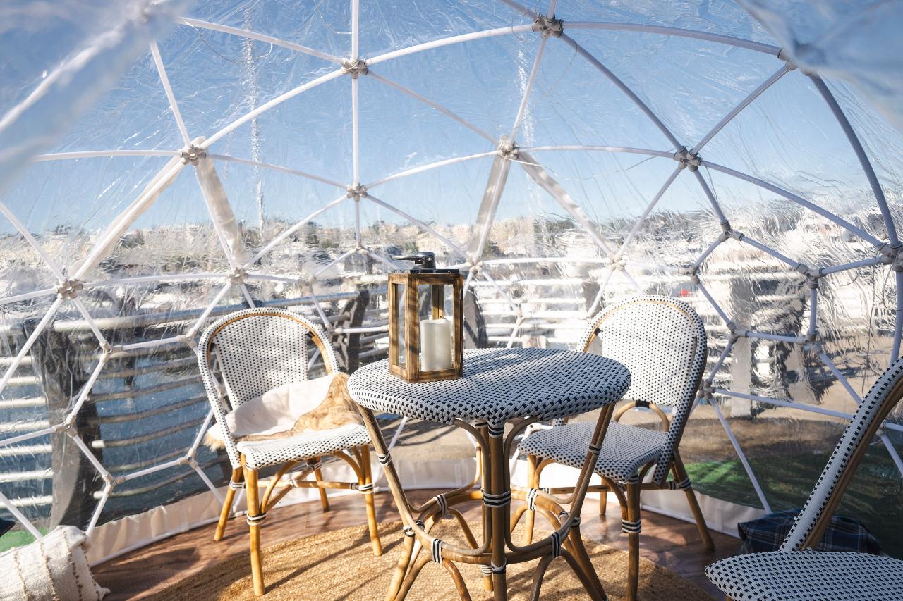 Birkenhead Point Igloo Experience on the Promenade