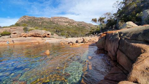 Wineglass Bay & Freycinet Peninsula Day Tour Tasmania Australia