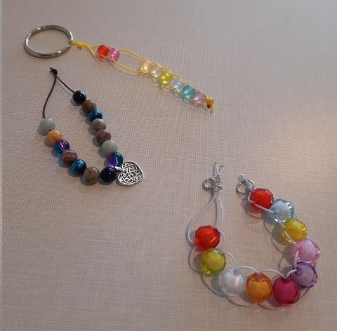 Art Craft- Fidget Bracelet and Keychain