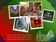 Uffizi Gallery Guided tour with oldest Italian breakfast