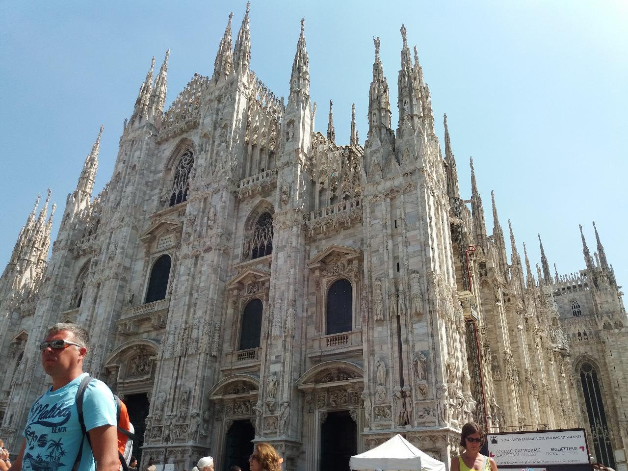 Milan: The Duomo terraces with audioguide