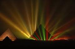 Sound & Light Show by the Pyramids