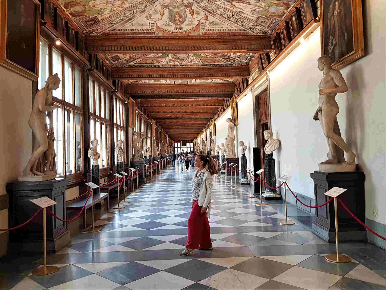 Uffizi reserved afternoon entry tickets 