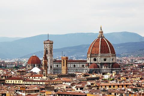 Walking tour in Florence 