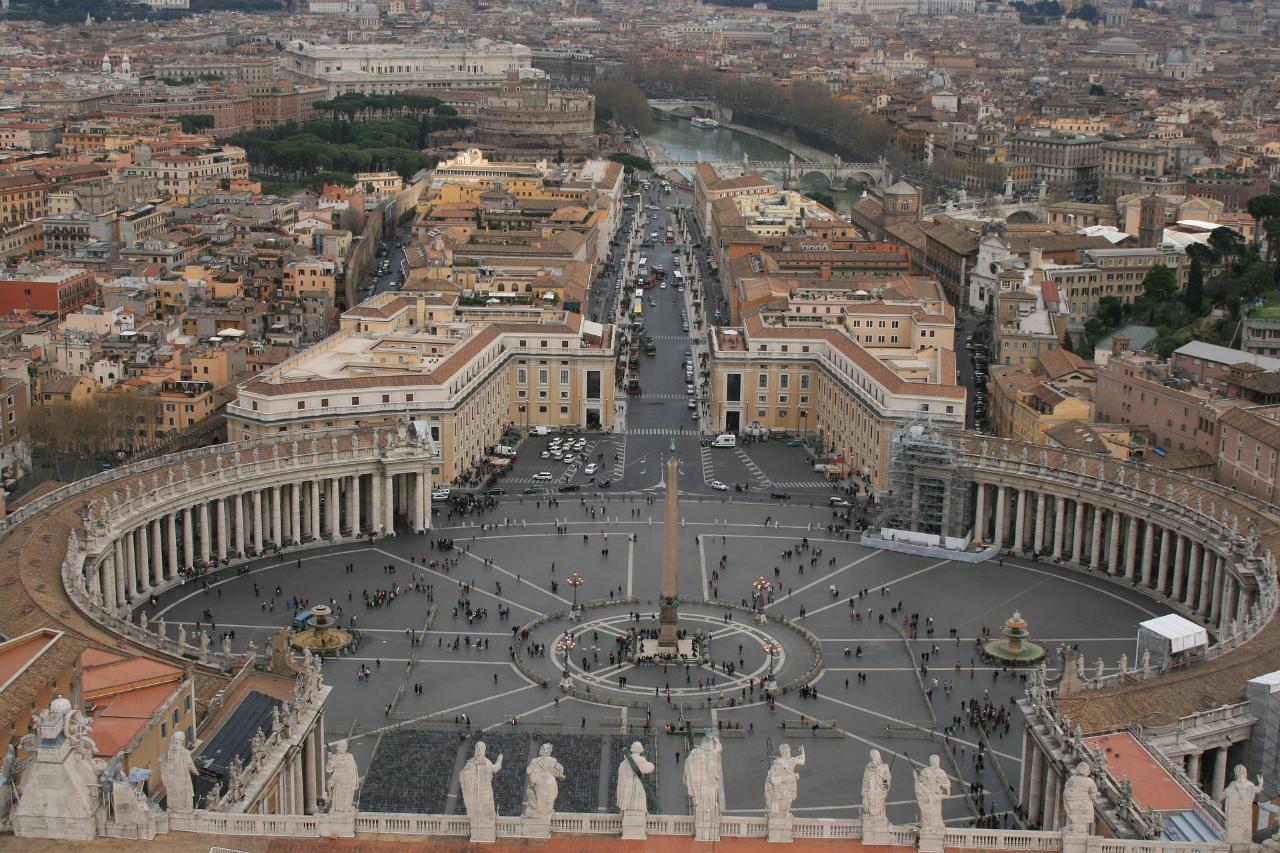 German guided tour to the St. Peter's Basilica and the Cupola