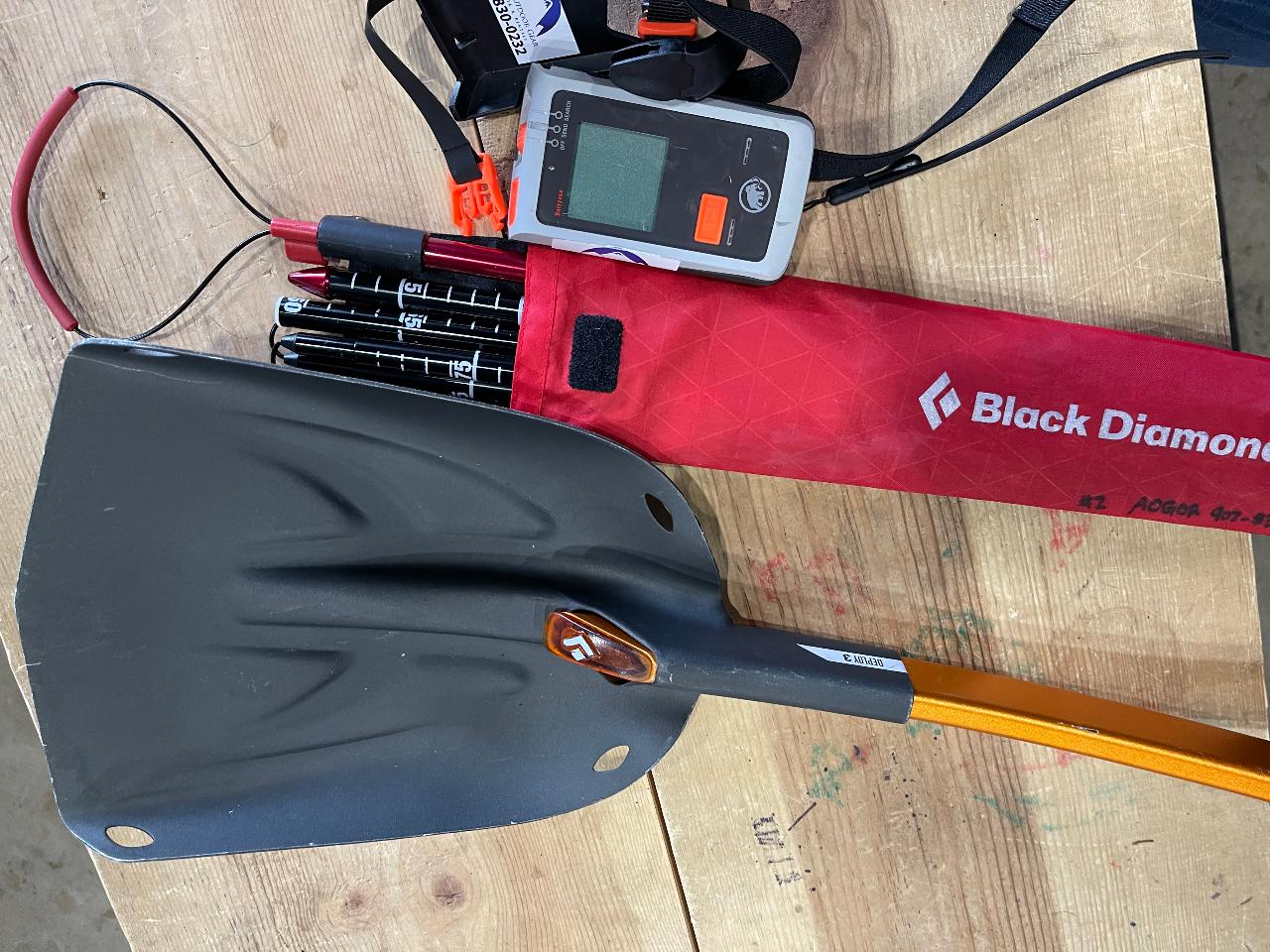 Avalanche kit rental Alaska.