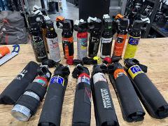 Bear Spray rental (All 7 - 9 oz Brands and Holster Options)- W/ Holster - 30-32 ft & 5-8 seconds 