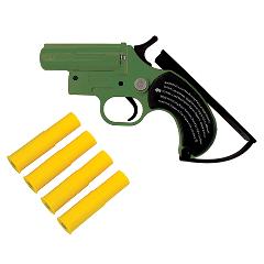 Flare Gun Bear Deterrent - Bang - SIGHT & SOUND with 4 shells (Emergency Use Only) rental only