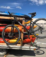 Bike Mountain - Large Helmet/Lock/Repair kit/Water Cage/Pump