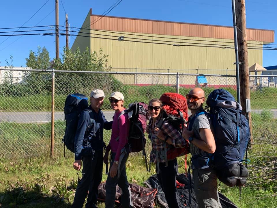 Seward Train / Camp : RT For 2  Backcountry Camp PKG 2: Tent, 2 u/l Sleep Bags/ 2 U/L Sleep Pads/2 Backpacks w/Rain Cover,1 BC stove Bear Keg & Bear Spray (2 People) (See all add ons 