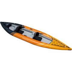 Kayak Inflatable Tandem Aquaglide 25-36 pounds - DESCHUTES 12ft -145 -600 Weight cap (Includes Paddles, PFD, Pump, Carry Bag)