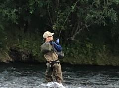 Fishing Pkg: FLY ROD 8WT Rod Reel/ Chestwaders Breathable with wading boots (1 Person)