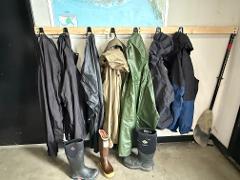 PKG Rain (3 Piece) Jacket/Pant/Boots Cruise Premium Rain Boots -(SM-4xl) Boot size to15