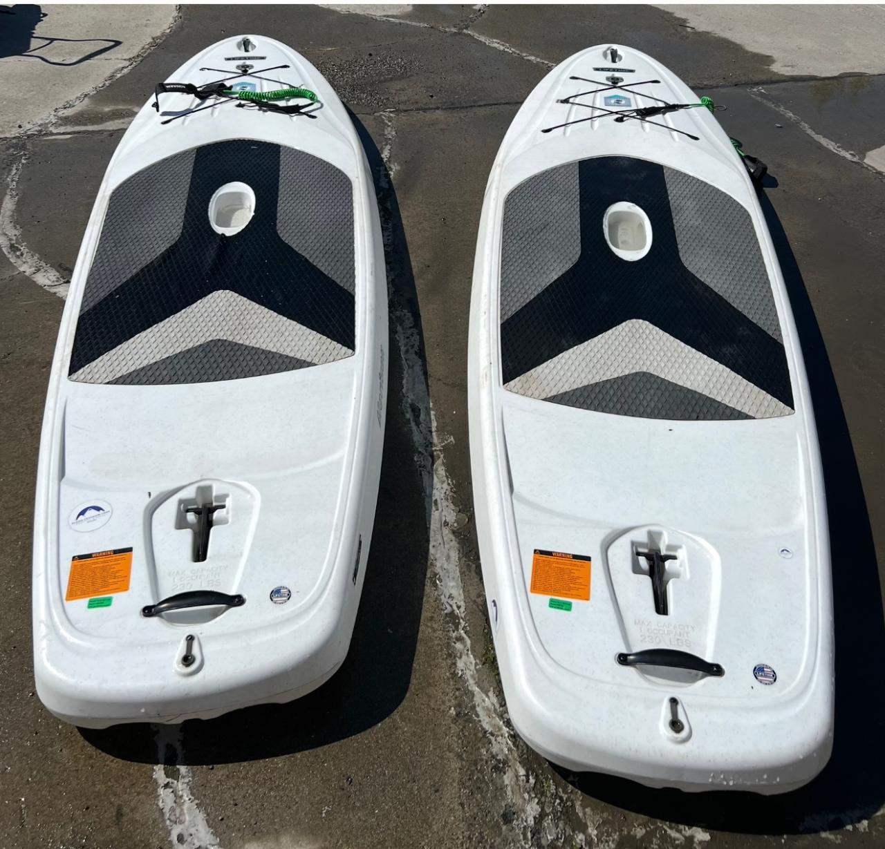 SUP Hard Paddleboard Economy- includes paddle, pfd,  2leashes (24 hrs)
