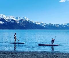 SUP - NRS Earl or Thrive 10'6 Inflatable Paddle Board up to 220-240 lbs (Paddle, PFD, Pump, carry bag, 2 leashs, 1 fin)