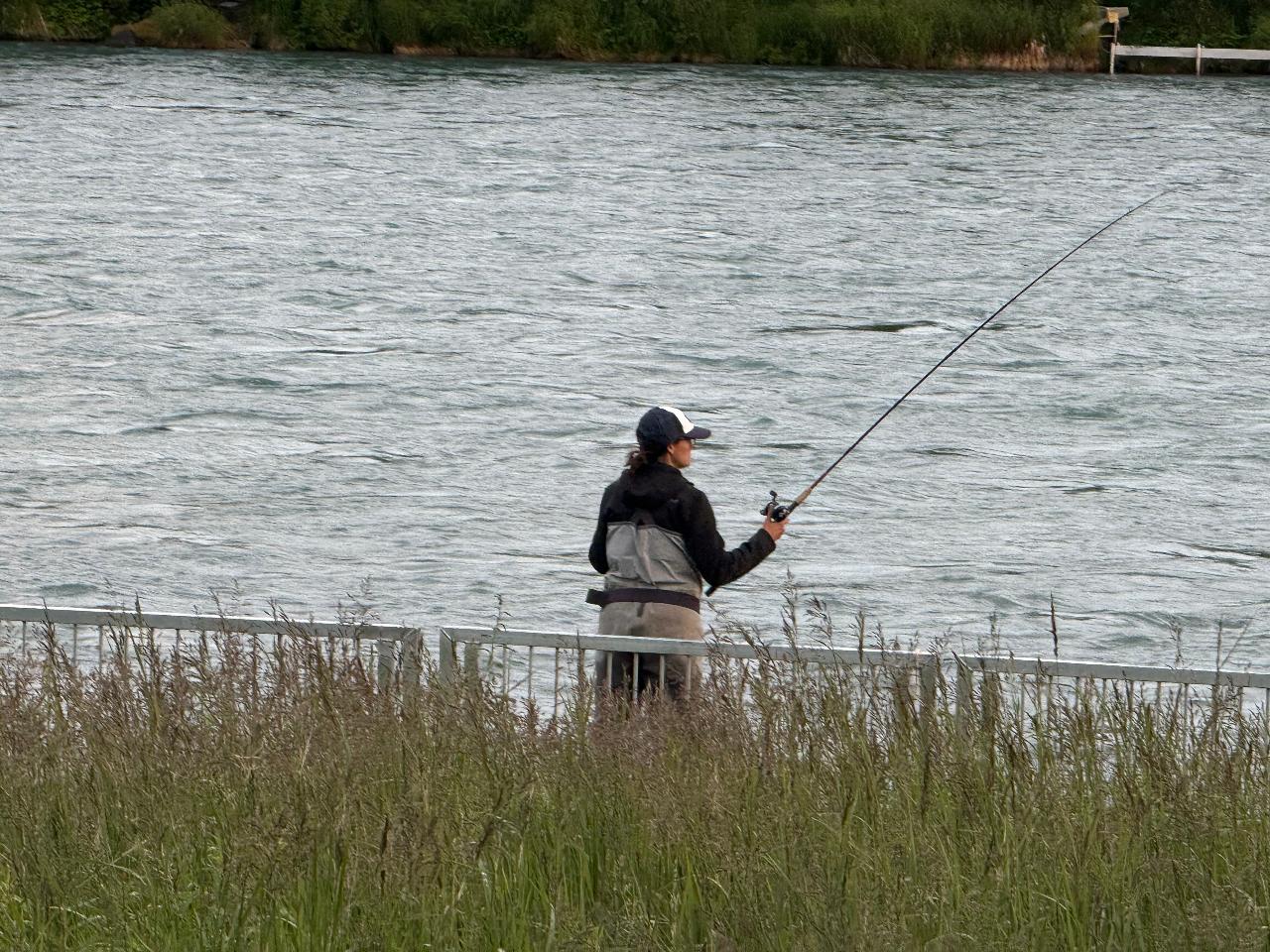 Spinning Rod - 8FT Combo Economy Rod Reel upgraded line (20 lb)