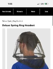 Head Net -  RENTAL Outdoor Research Deluxe  Mosquito (Bug Net)
