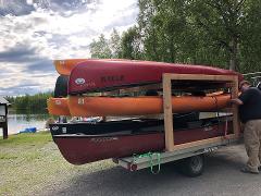 Trailer - Kayak 8x10 - 9 Place Canoe/Kayak Rack