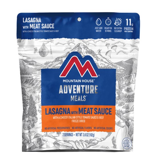 Lasagna with Meat Sauce - 2 Servings Mountain House 